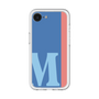 スリムプロテクションプレミアムケース［ オリジナル - initial color line - M blue ］