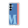 スリムプロテクションプレミアムケース［ オリジナル - initial color line - M blue ］
