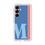 スリムプロテクションプレミアムケース［ オリジナル - initial color line - M blue ］