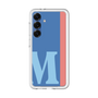 スリムプロテクションプレミアムケース［ オリジナル - initial color line - M blue ］