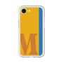 スリムプロテクションプレミアムケース［ オリジナル - initial color line - M orange ］