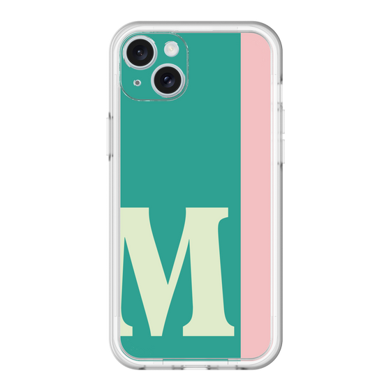 スリムプロテクションプレミアムケース［ オリジナル - initial color line - M green ］