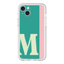 スリムプロテクションプレミアムケース［ オリジナル - initial color line - M green ］