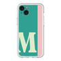 スリムプロテクションプレミアムケース［ オリジナル - initial color line - M green ］