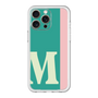 スリムプロテクションプレミアムケース［ オリジナル - initial color line - M green ］