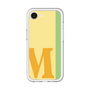 スリムプロテクションプレミアムケース［ オリジナル - initial color line - M yellow ］