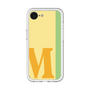スリムプロテクションプレミアムケース［ オリジナル - initial color line - M yellow ］