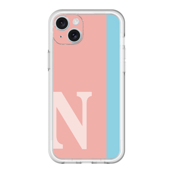 スリムプロテクションプレミアムケース［ オリジナル - initial color line - N pink ］