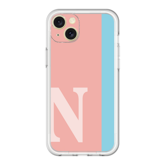 スリムプロテクションプレミアムケース［ オリジナル - initial color line - N pink ］