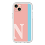 スリムプロテクションプレミアムケース［ オリジナル - initial color line - N pink ］