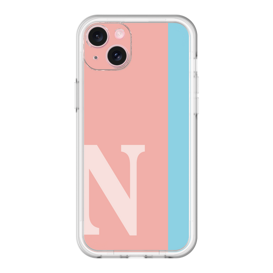 スリムプロテクションプレミアムケース［ オリジナル - initial color line - N pink ］