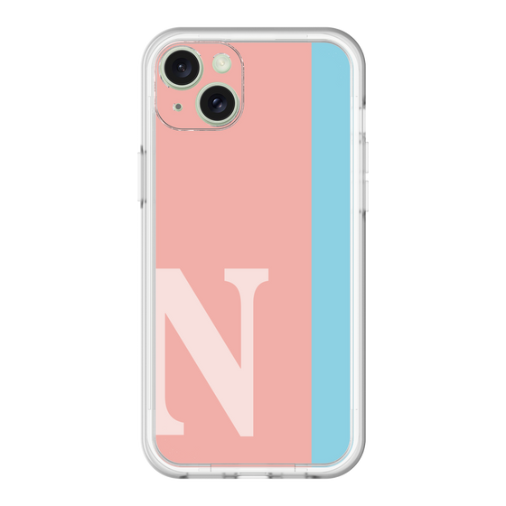 スリムプロテクションプレミアムケース［ オリジナル - initial color line - N pink ］