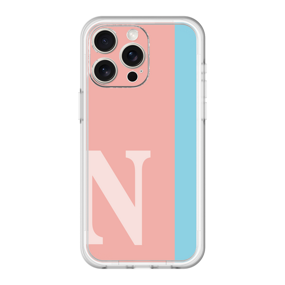 スリムプロテクションプレミアムケース［ オリジナル - initial color line - N pink ］