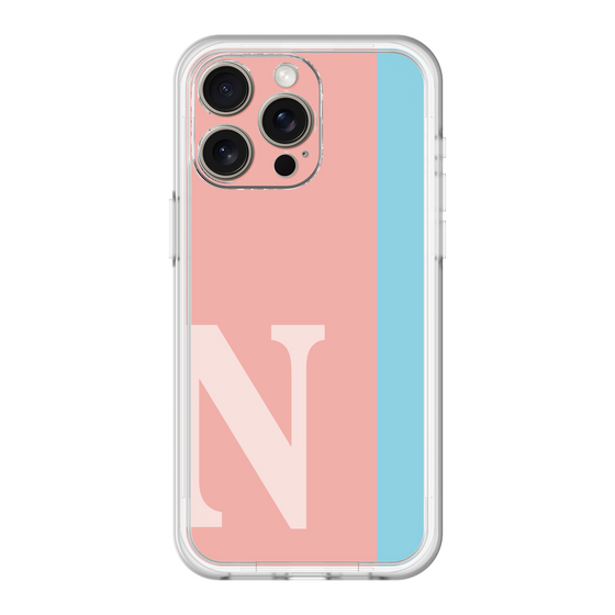 スリムプロテクションプレミアムケース［ オリジナル - initial color line - N pink ］