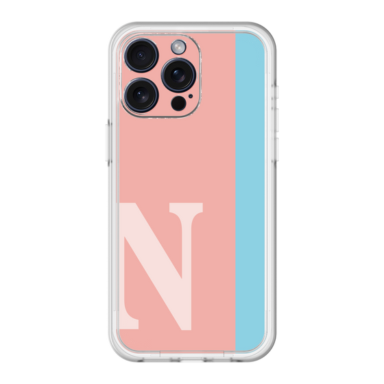 スリムプロテクションプレミアムケース［ オリジナル - initial color line - N pink ］