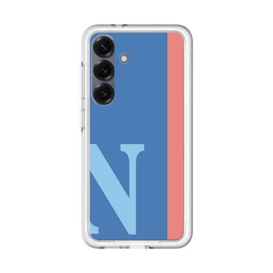 スリムプロテクションプレミアムケース［ オリジナル - initial color line - N blue ］