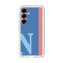 スリムプロテクションプレミアムケース［ オリジナル - initial color line - N blue ］