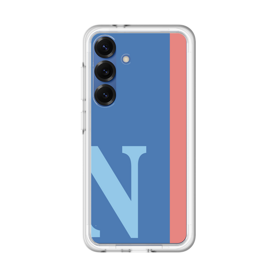 スリムプロテクションプレミアムケース［ オリジナル - initial color line - N blue ］