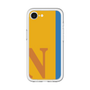 スリムプロテクションプレミアムケース［ オリジナル - initial color line - N orange ］