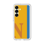 スリムプロテクションプレミアムケース［ オリジナル - initial color line - N orange ］