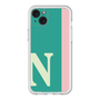 スリムプロテクションプレミアムケース［ オリジナル - initial color line - N green ］