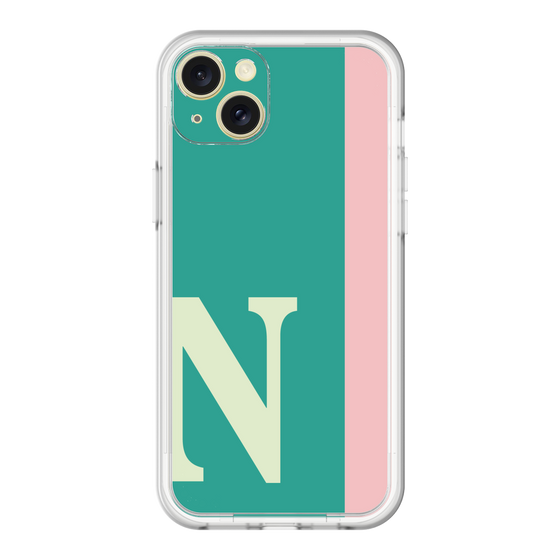 スリムプロテクションプレミアムケース［ オリジナル - initial color line - N green ］
