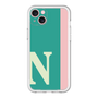スリムプロテクションプレミアムケース［ オリジナル - initial color line - N green ］