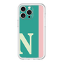 スリムプロテクションプレミアムケース［ オリジナル - initial color line - N green ］