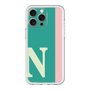 スリムプロテクションプレミアムケース［ オリジナル - initial color line - N green ］