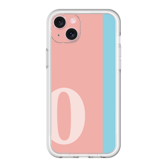 スリムプロテクションプレミアムケース［ オリジナル - initial color line - O pink ］