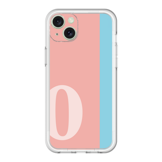 スリムプロテクションプレミアムケース［ オリジナル - initial color line - O pink ］