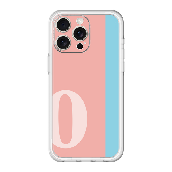 スリムプロテクションプレミアムケース［ オリジナル - initial color line - O pink ］