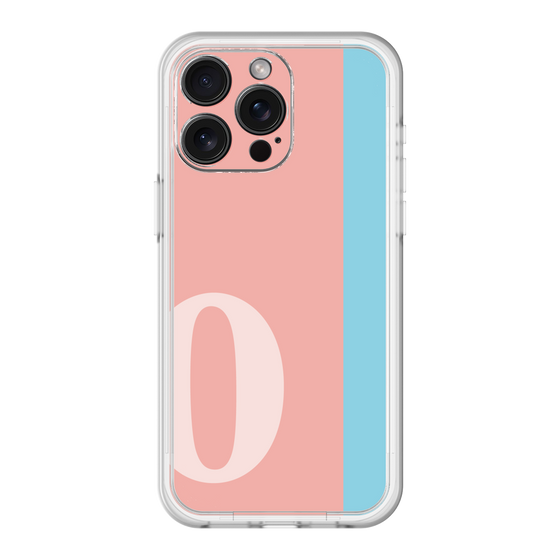 スリムプロテクションプレミアムケース［ オリジナル - initial color line - O pink ］