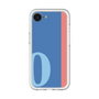 スリムプロテクションプレミアムケース［ オリジナル - initial color line - O blue ］