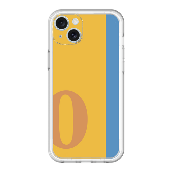 スリムプロテクションプレミアムケース［ オリジナル - initial color line - O orange ］
