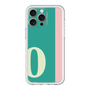 スリムプロテクションプレミアムケース［ オリジナル - initial color line - O green ］