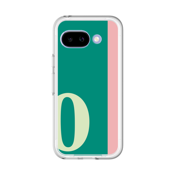 スリムプロテクションプレミアムケース［ オリジナル - initial color line - O green ］