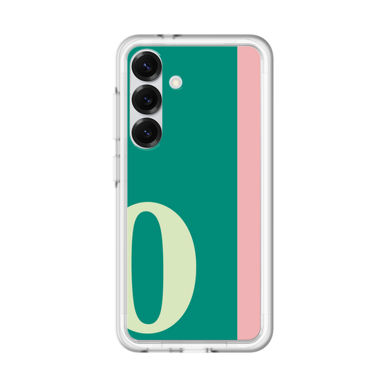 スリムプロテクションプレミアムケース［ オリジナル - initial color line - O green ］