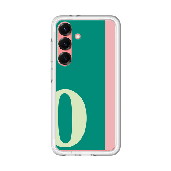 スリムプロテクションプレミアムケース［ オリジナル - initial color line - O green ］