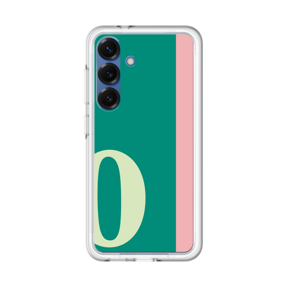 スリムプロテクションプレミアムケース［ オリジナル - initial color line - O green ］