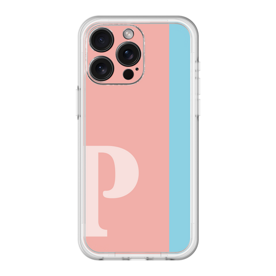 スリムプロテクションプレミアムケース［ オリジナル - initial color line - P pink ］