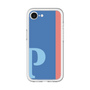 スリムプロテクションプレミアムケース［ オリジナル - initial color line - P blue ］