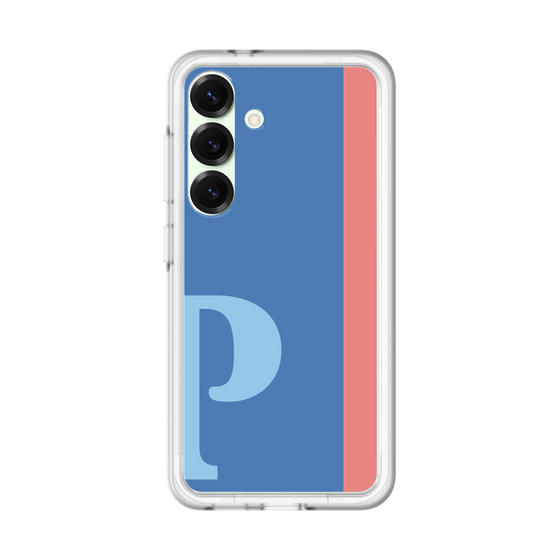 スリムプロテクションプレミアムケース［ オリジナル - initial color line - P blue ］