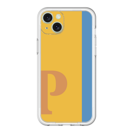 スリムプロテクションプレミアムケース［ オリジナル - initial color line - P orange ］