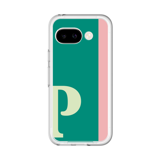 スリムプロテクションプレミアムケース［ オリジナル - initial color line - P green ］
