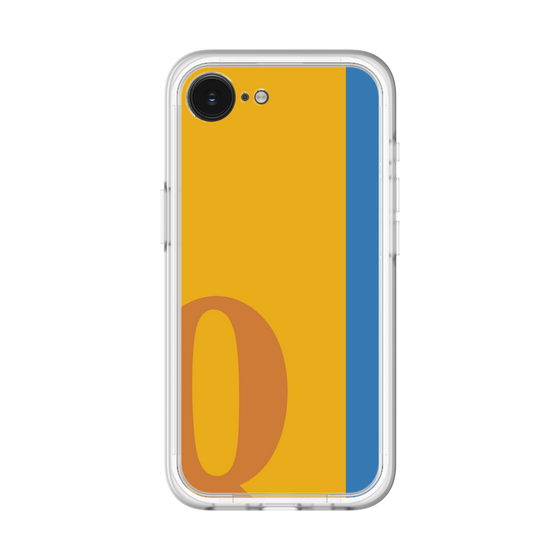 スリムプロテクションプレミアムケース［ オリジナル - initial color line - Q orange ］