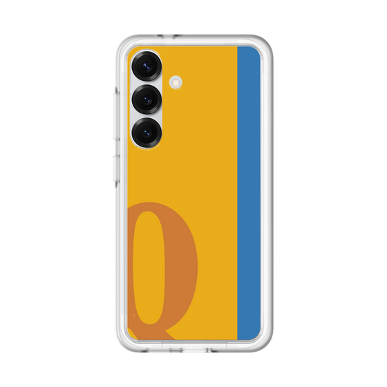 スリムプロテクションプレミアムケース［ オリジナル - initial color line - Q orange ］