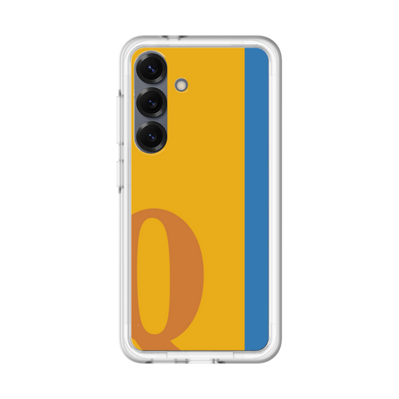 スリムプロテクションプレミアムケース［ オリジナル - initial color line - Q orange ］