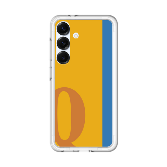 スリムプロテクションプレミアムケース［ オリジナル - initial color line - Q orange ］