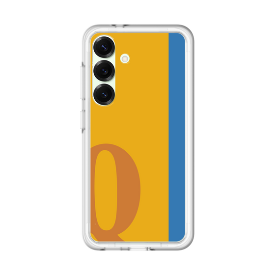 スリムプロテクションプレミアムケース［ オリジナル - initial color line - Q orange ］